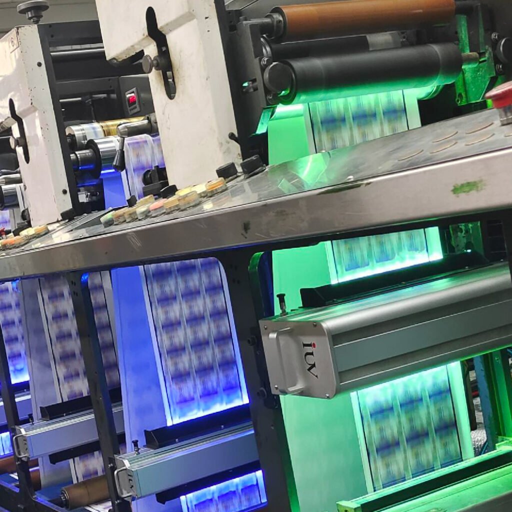 Enhancing Print Sharpness and Line Definition with LED UV Curing Systems